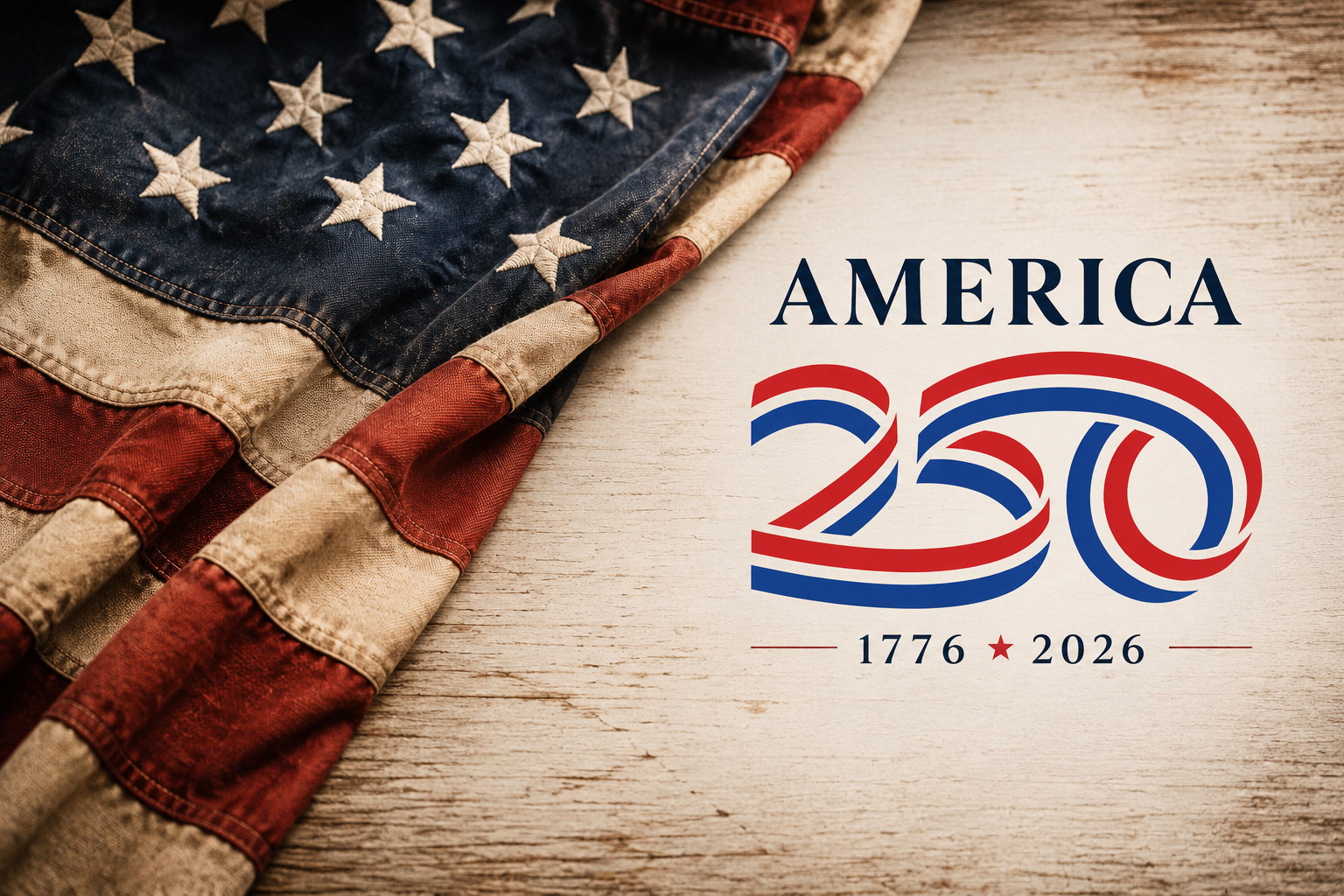 Stitching together 250 years of America